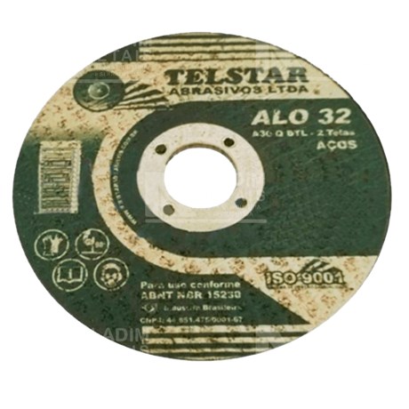 Disco Telstar 10x1/8x1tx3/4 Corte